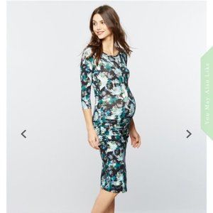 Isabella Oliver Floral Maternity Dress (Size 4)